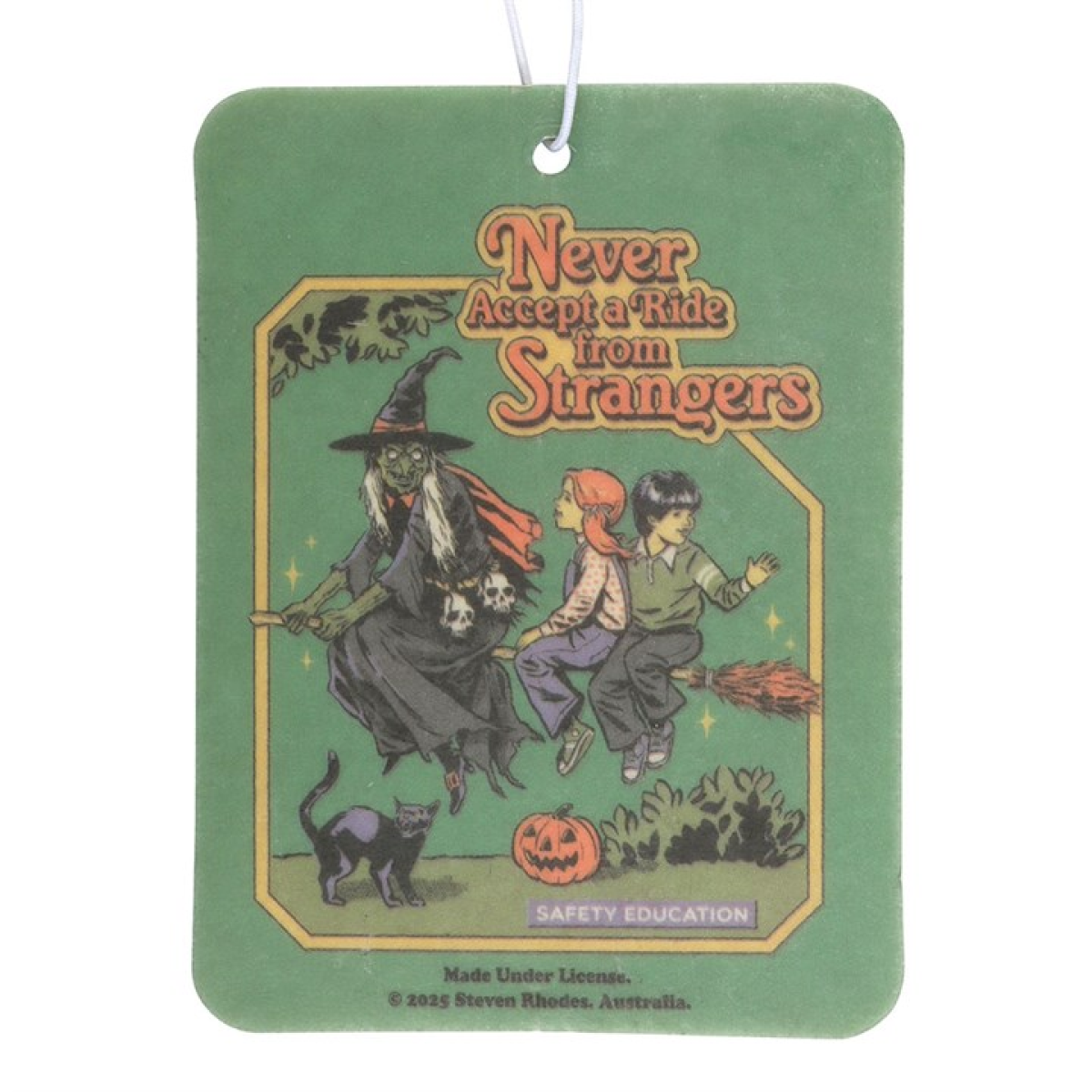 Ride from Strangers Apple Air Freshener by Steven Rhodes