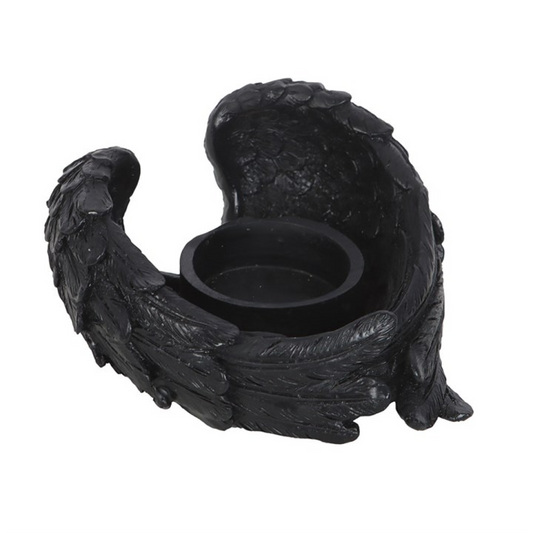 Raven Wings Tealight Candle Holder