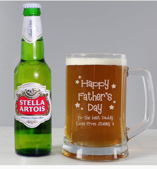 Personalised Happy Father's Day Beer Set